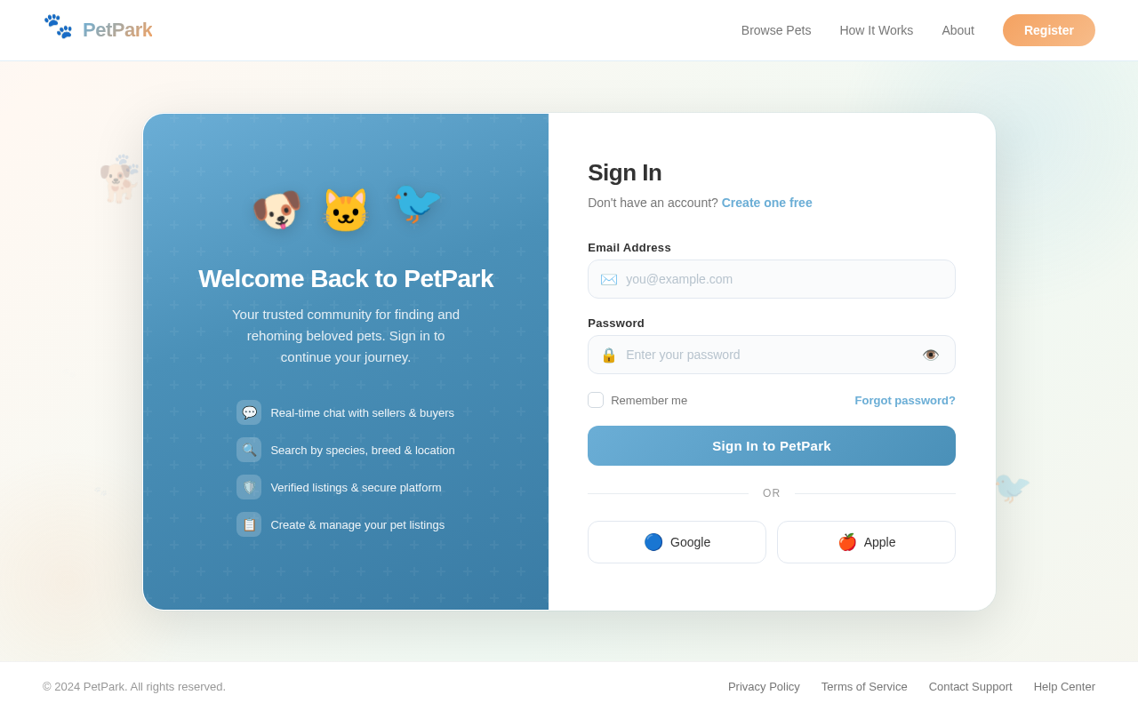 Login design preview