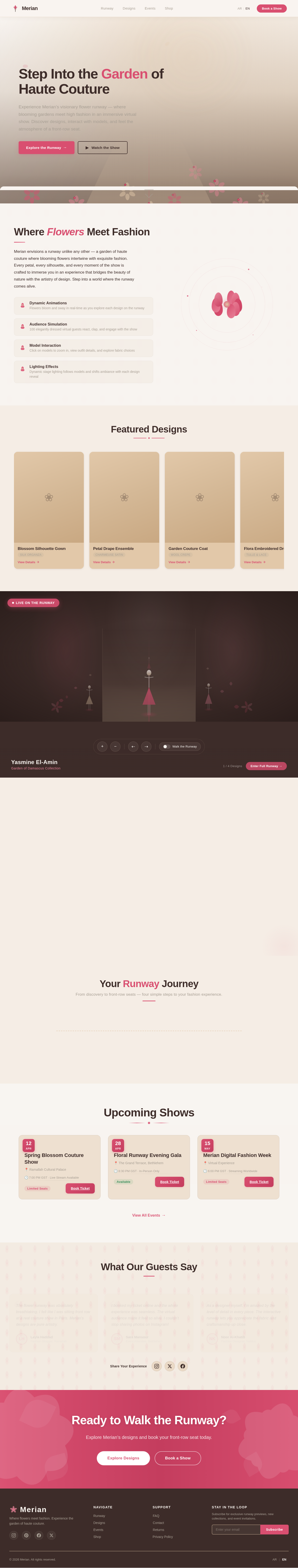 Landing design preview