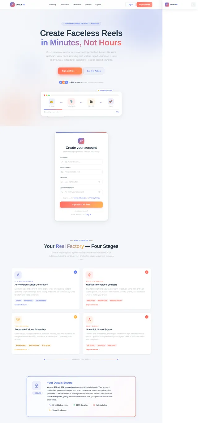 Signup