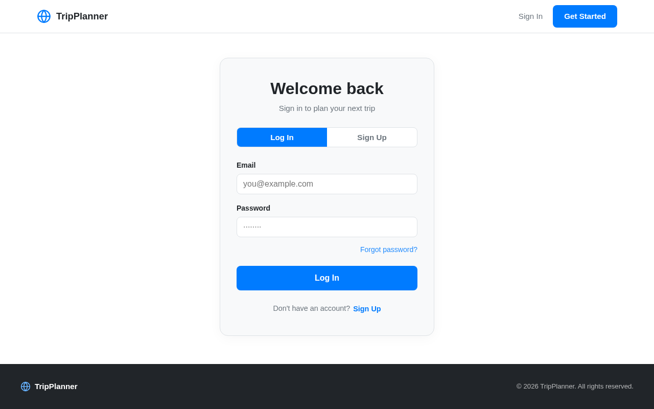 Authentication design preview