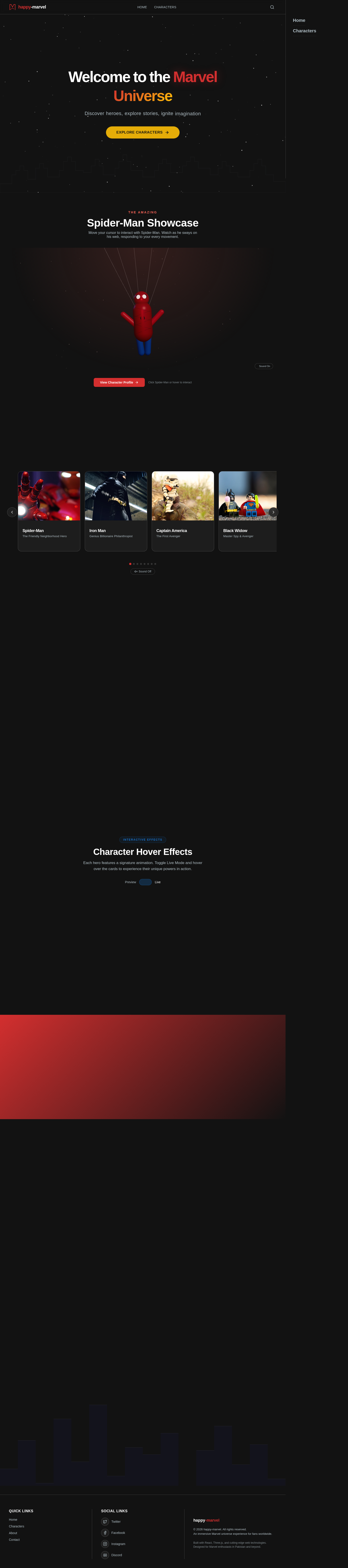 Homepage design preview