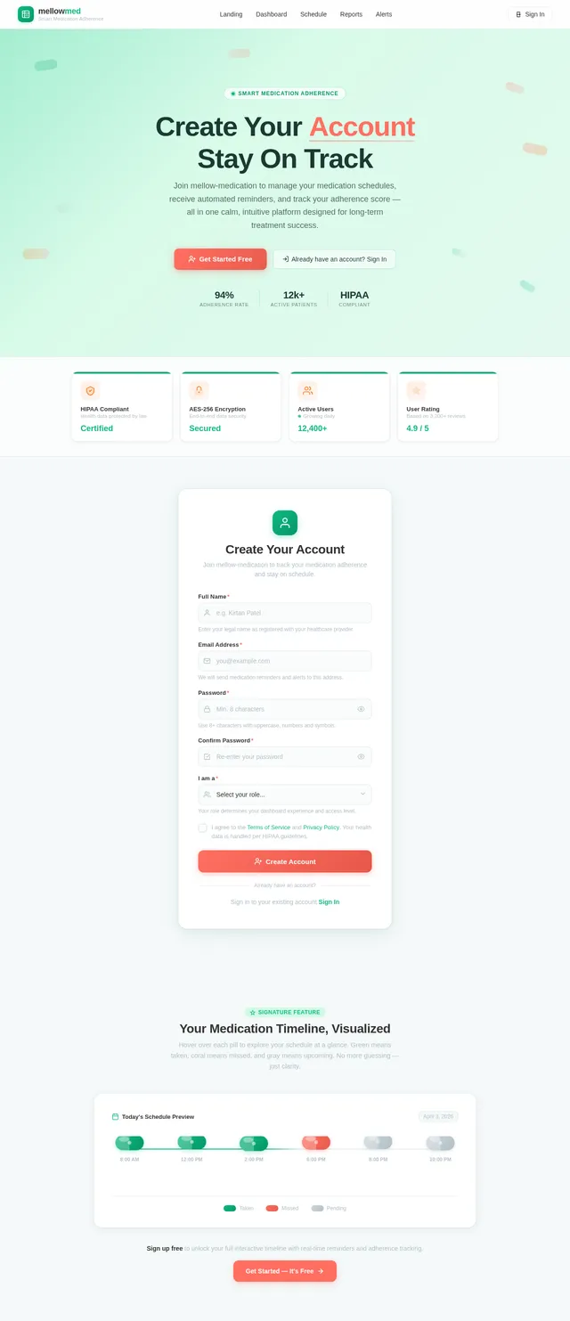 Signup