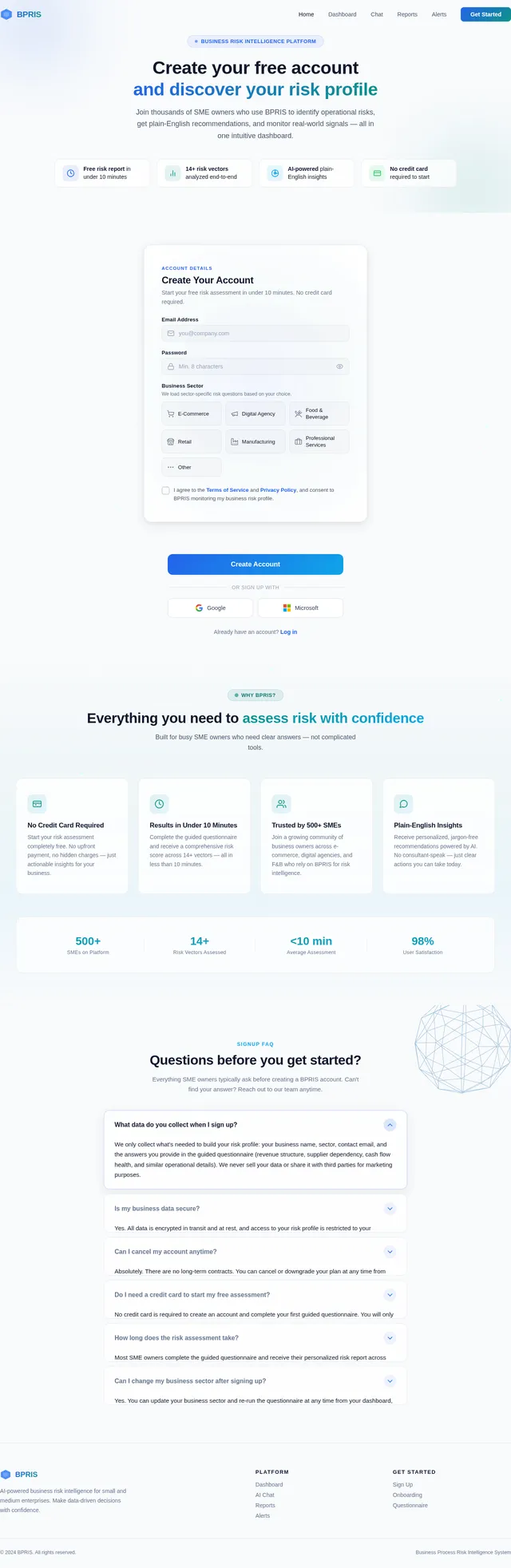 Signup