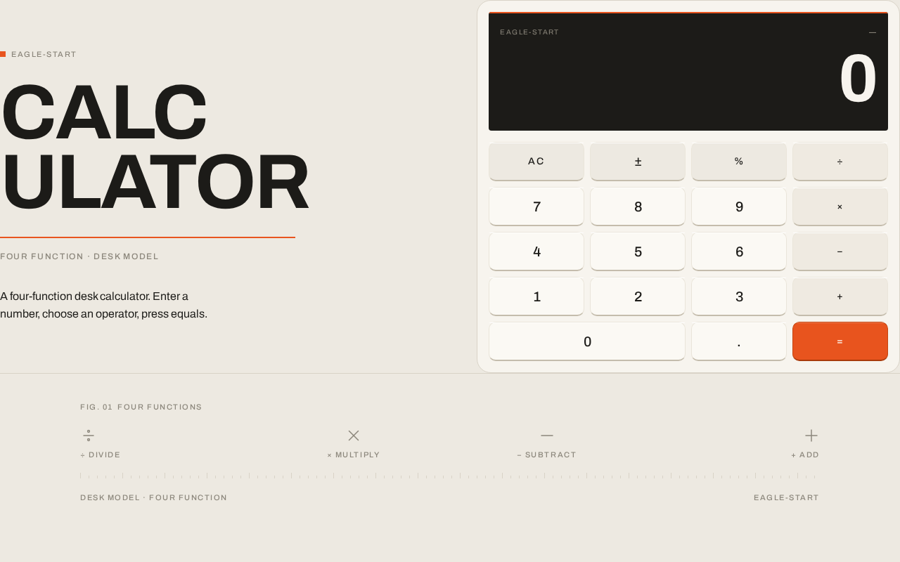 Calculator design preview