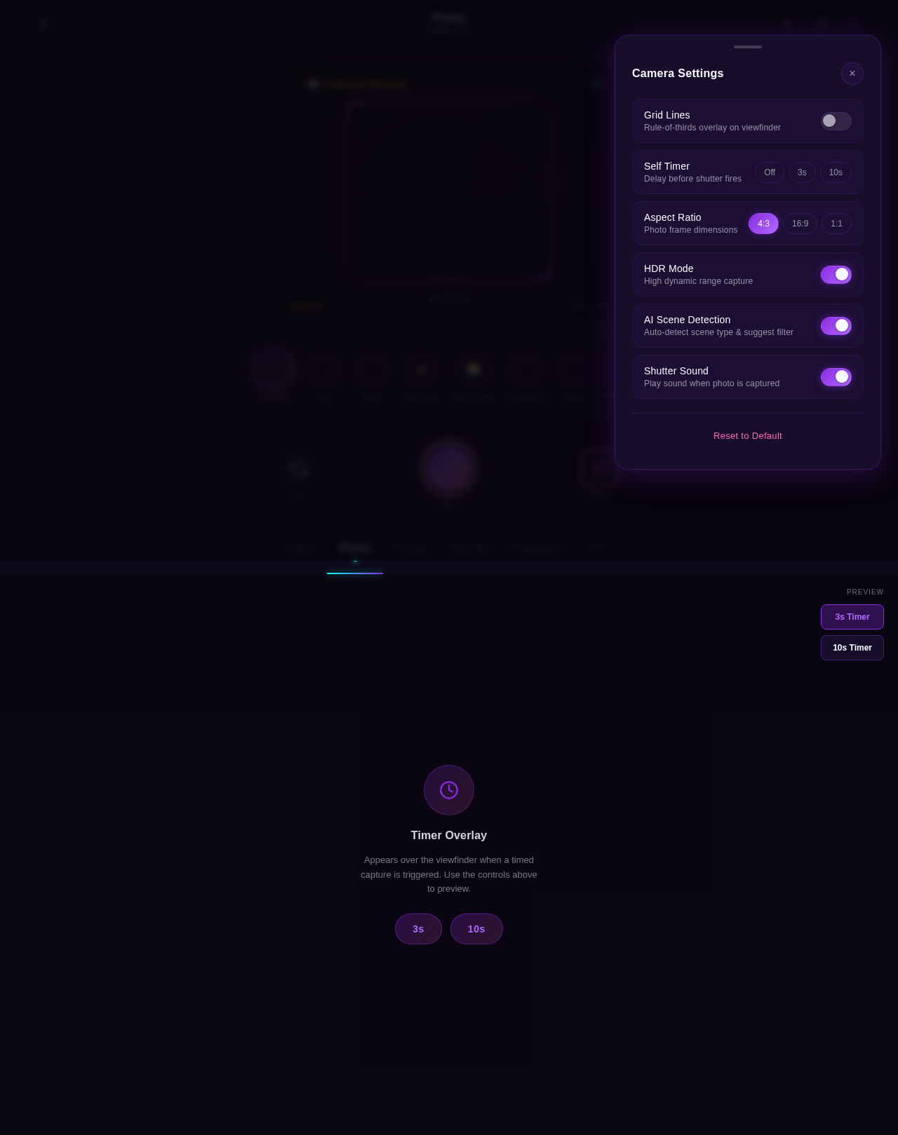 Camera design preview