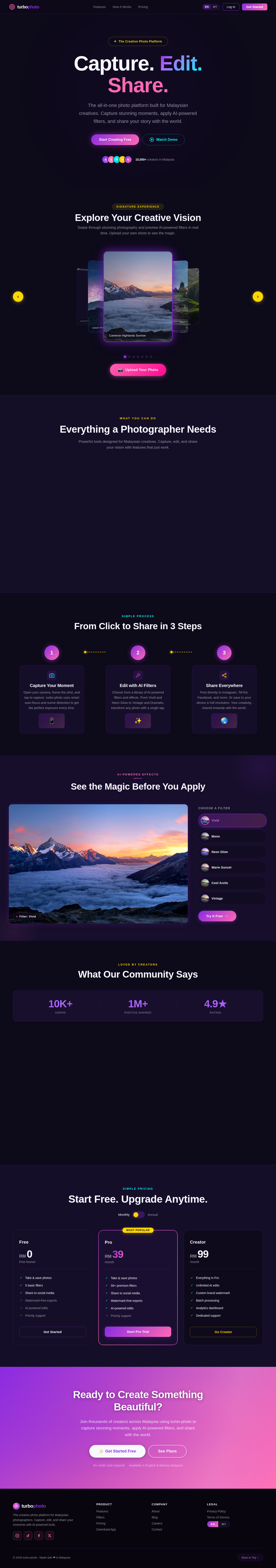 Landing design preview