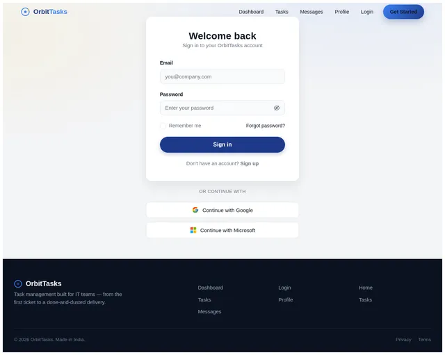Login