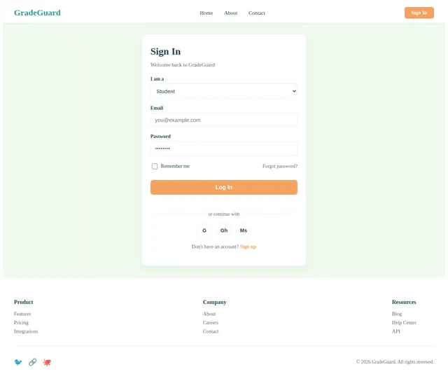 Login