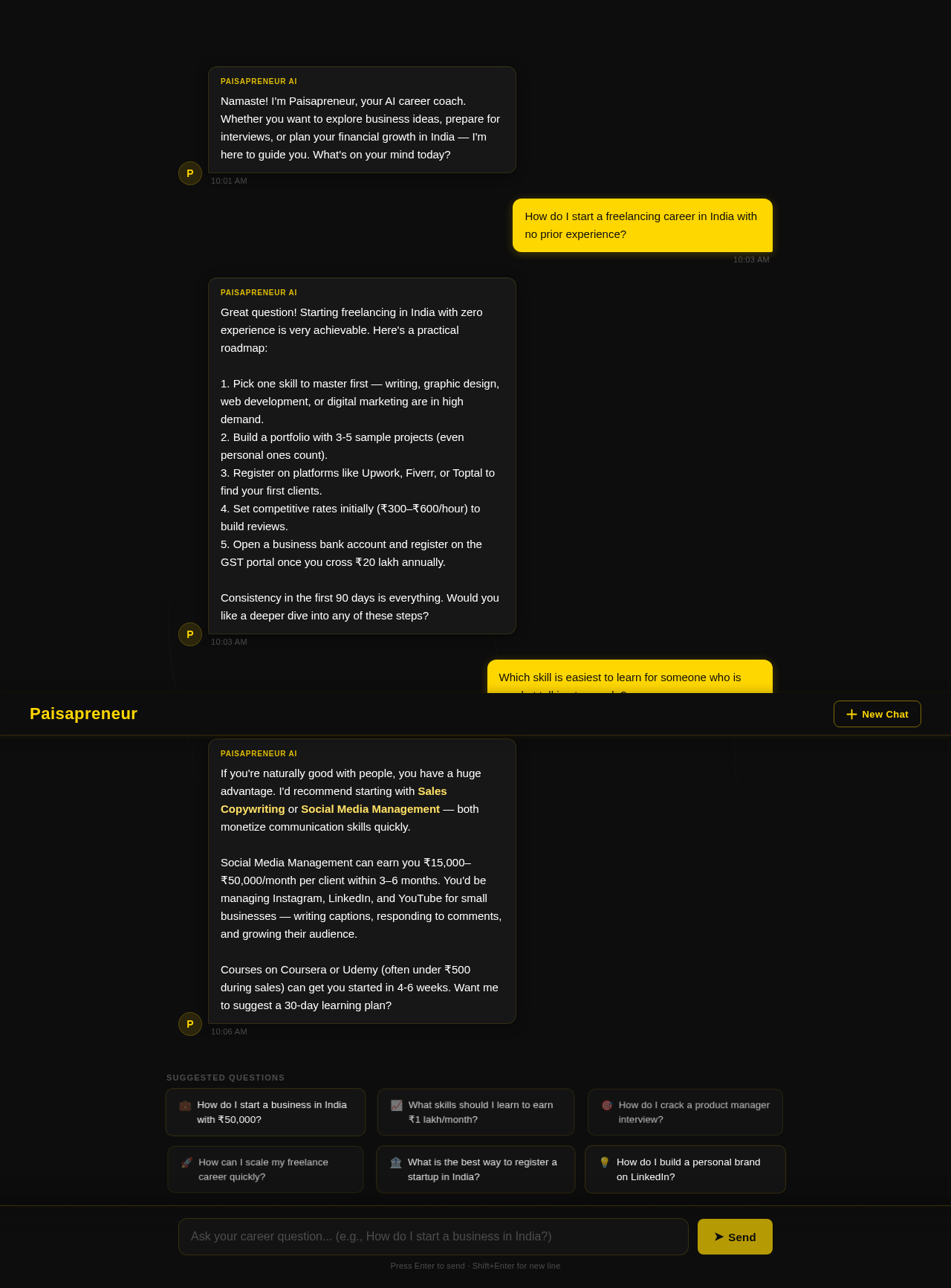 Chat design preview