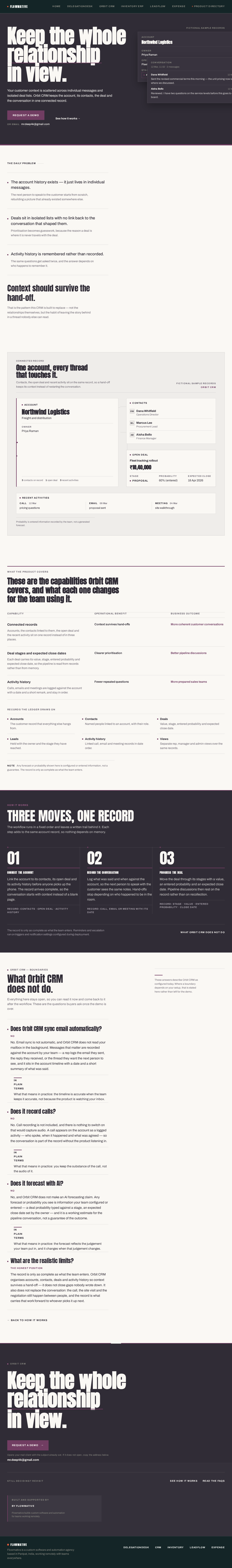 crm.html design preview