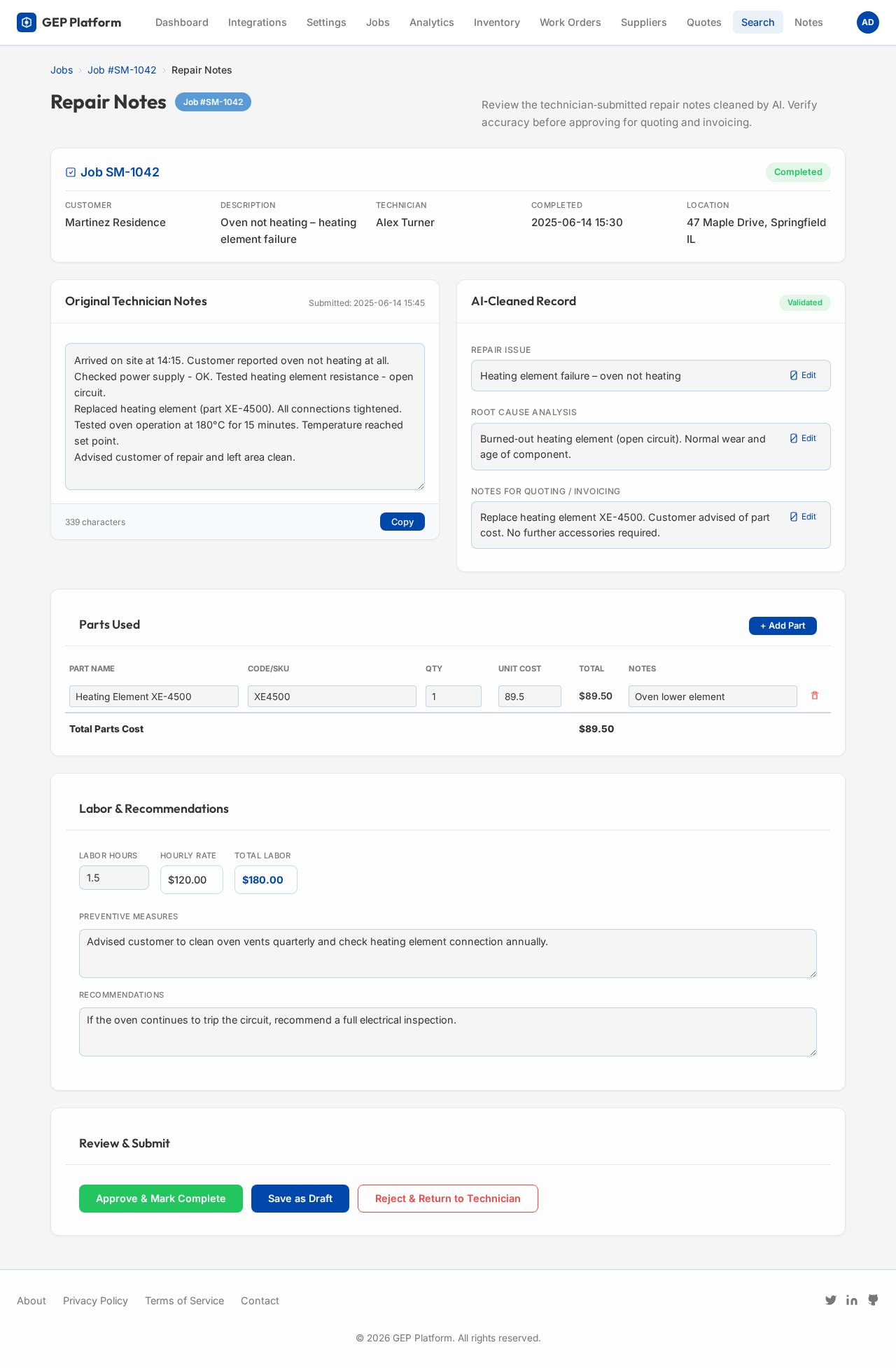 Notes design preview
