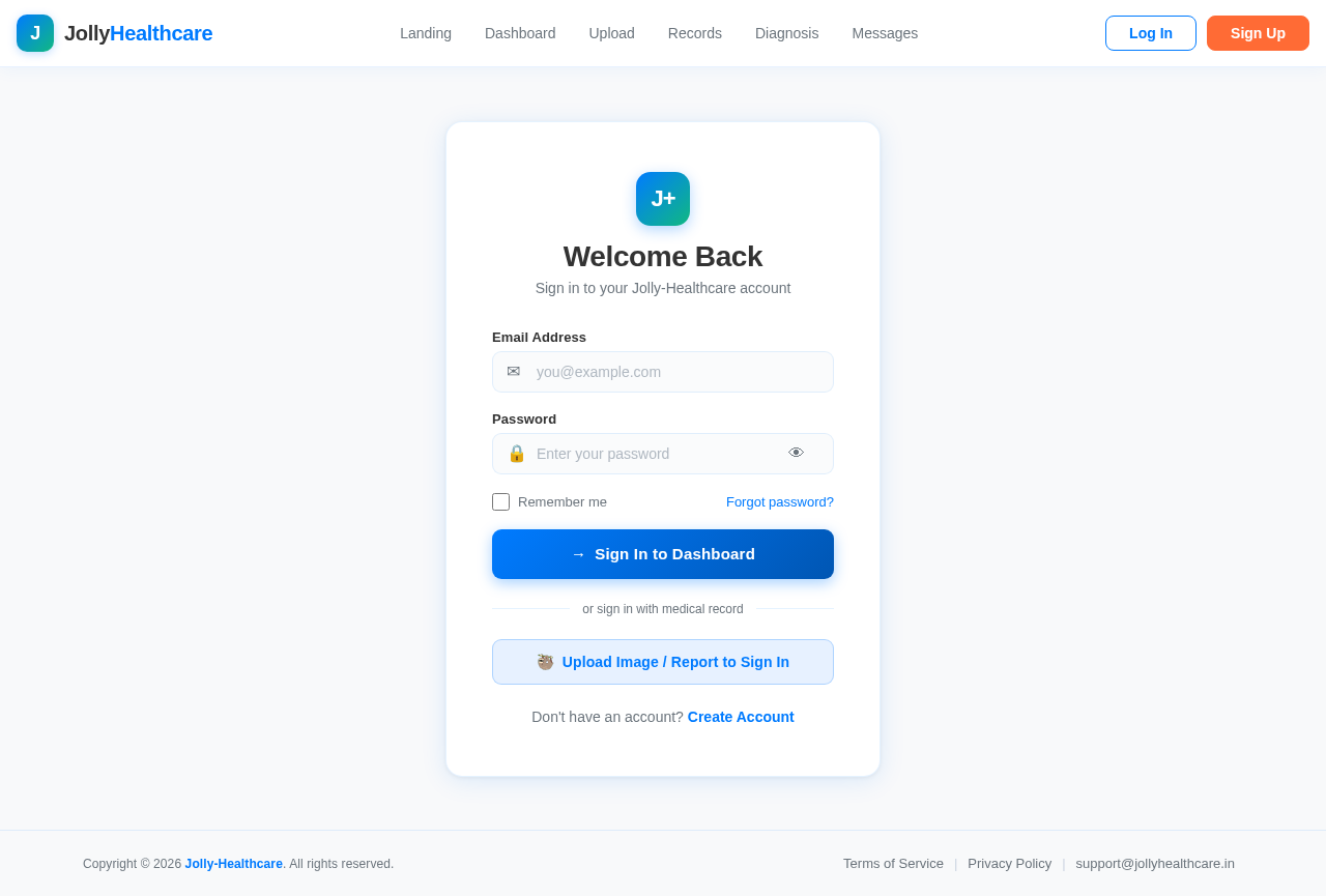 Login design preview