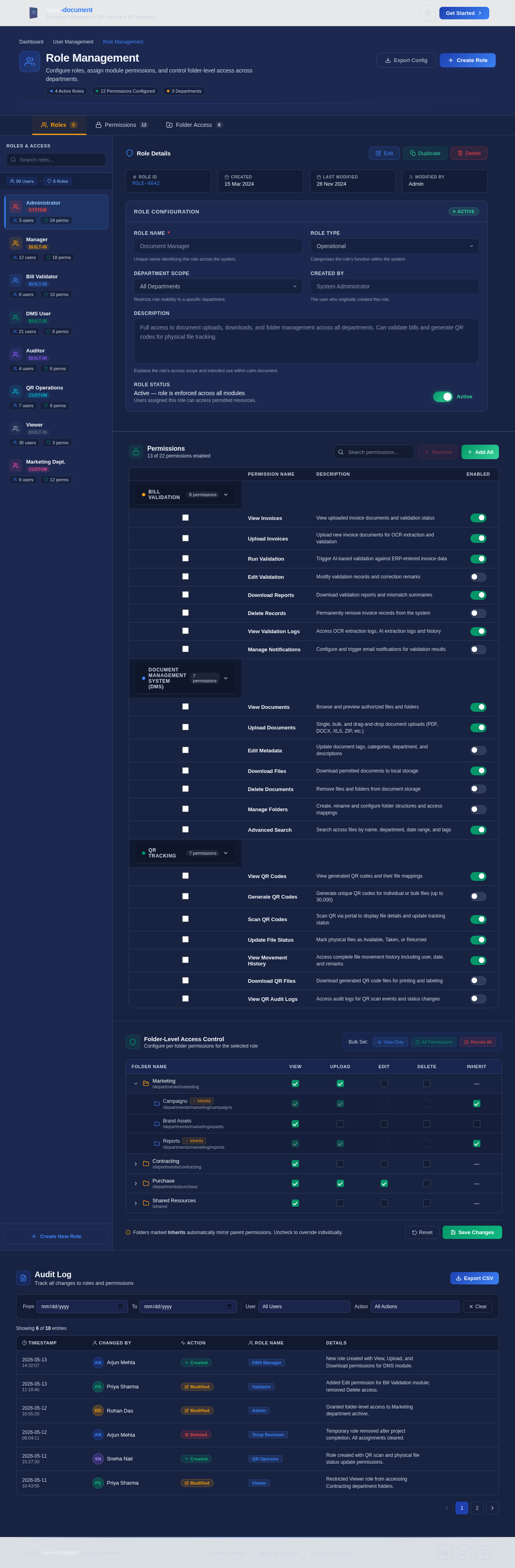 RoleManagement design preview