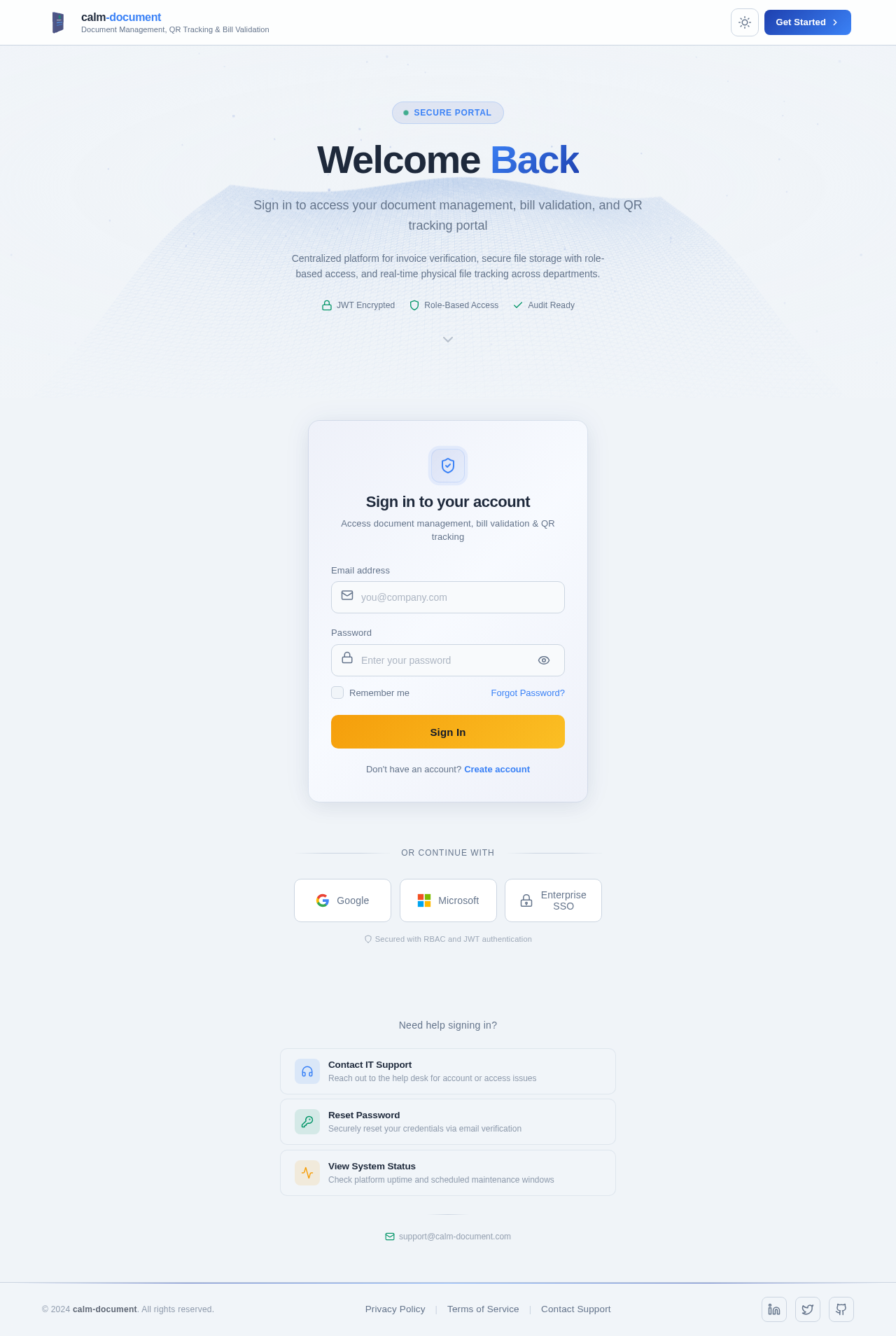 Login design preview