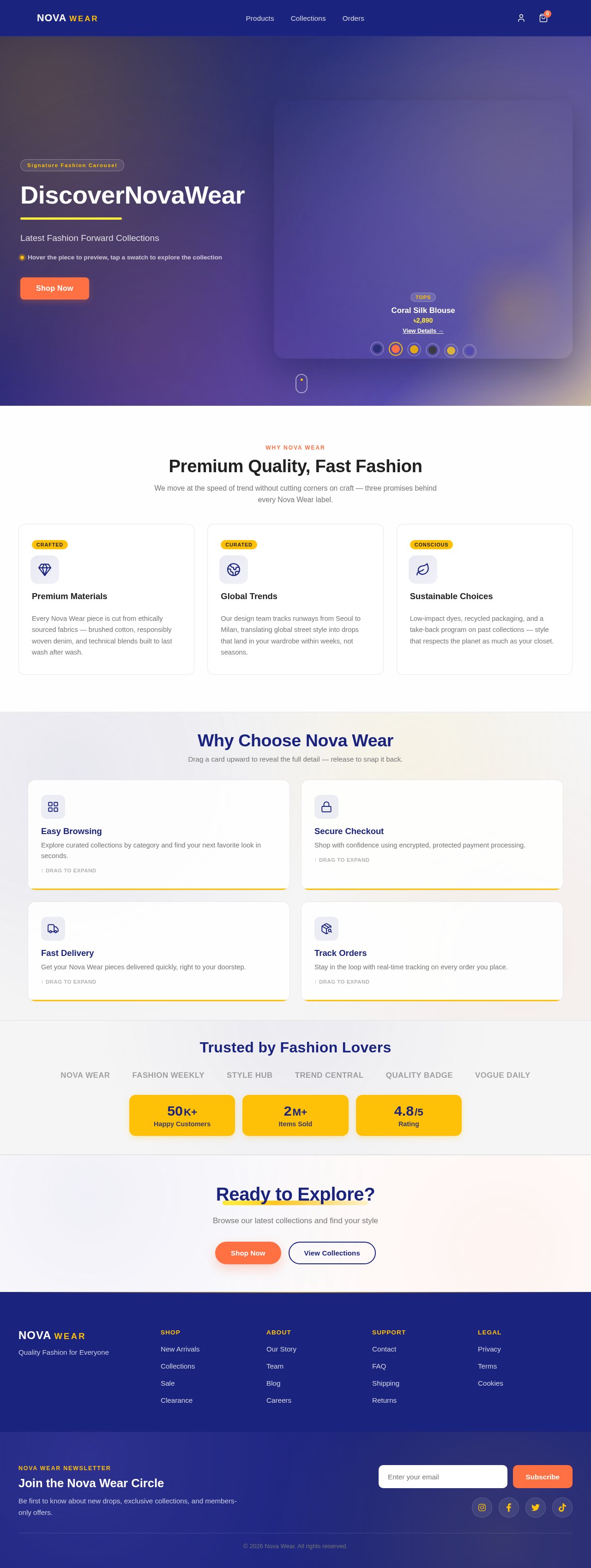 Landing design preview