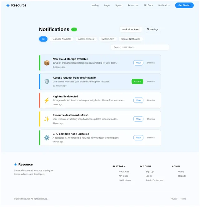 Notifications