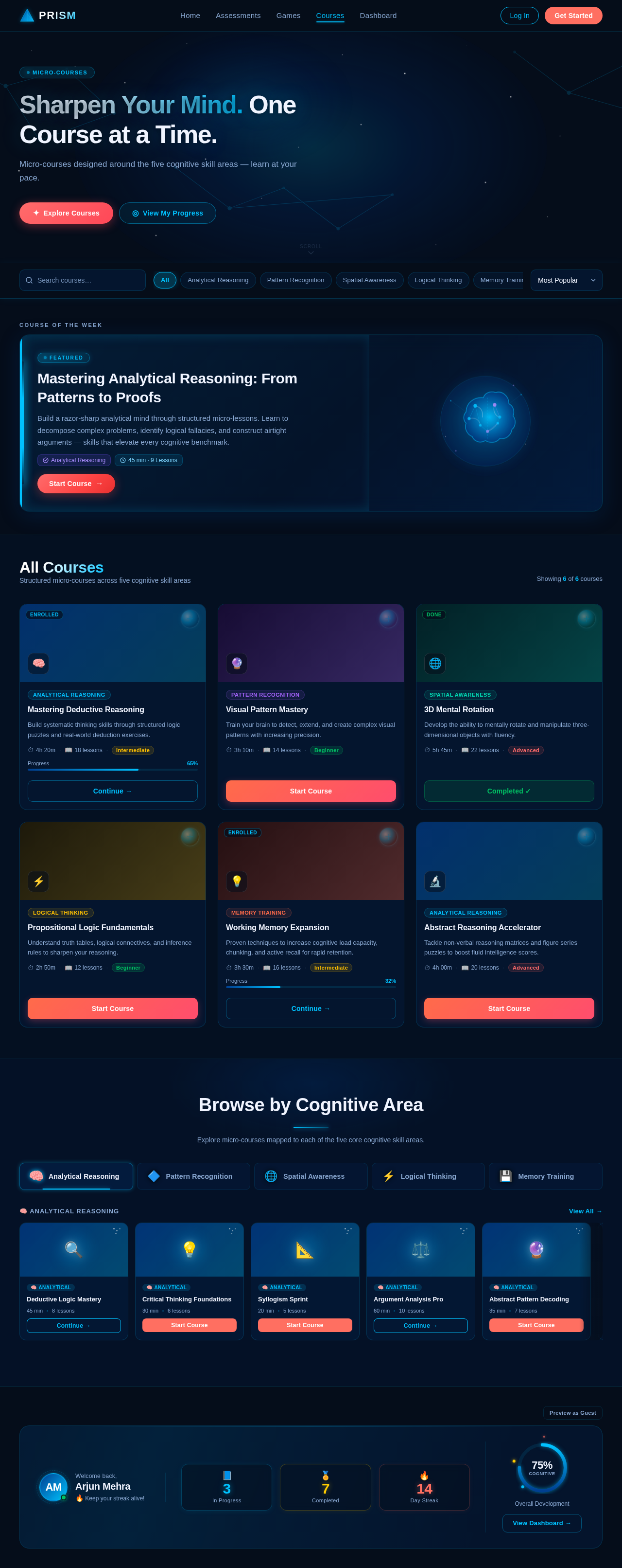 Courses design preview