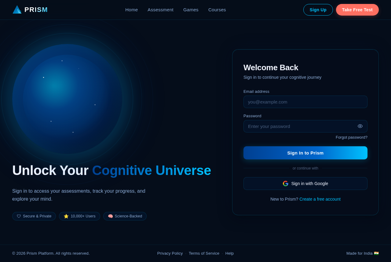 Login design preview