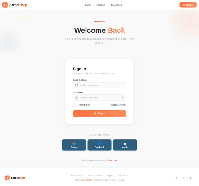 Login