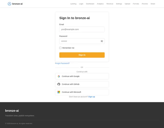 Login