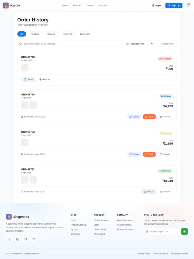 Orders