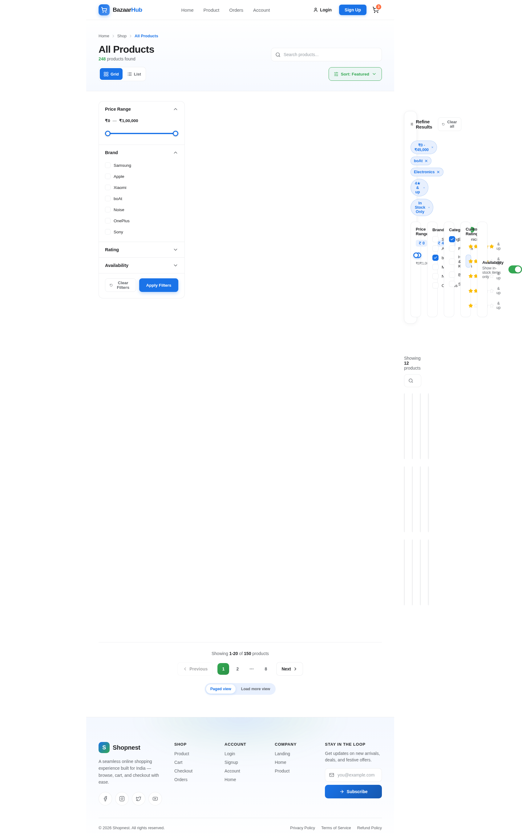 Product design preview