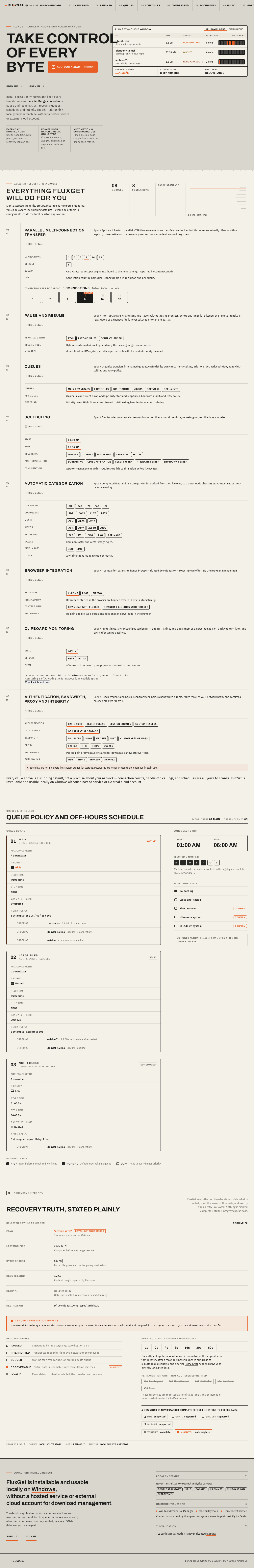 Landing design preview