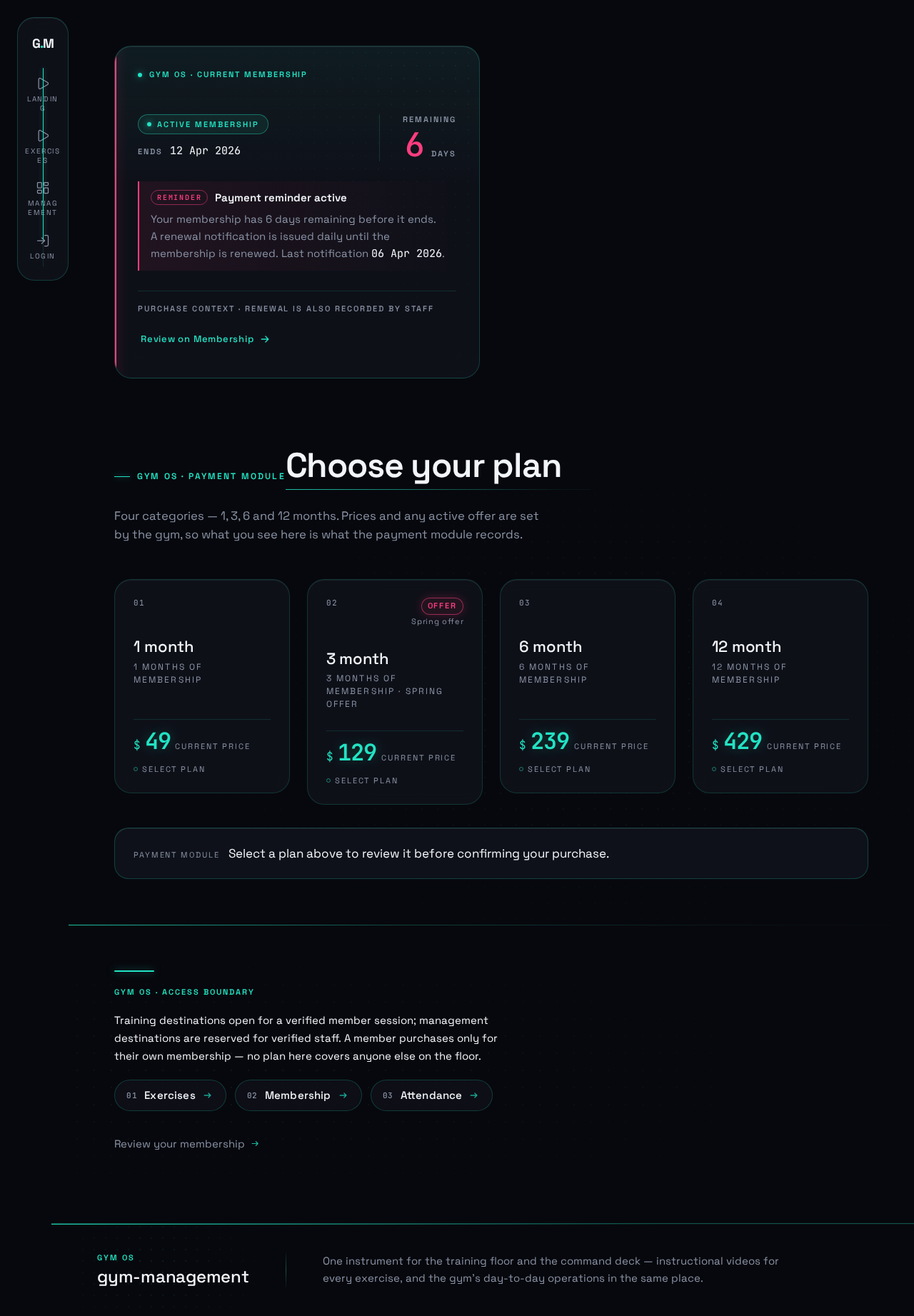 Plans design preview