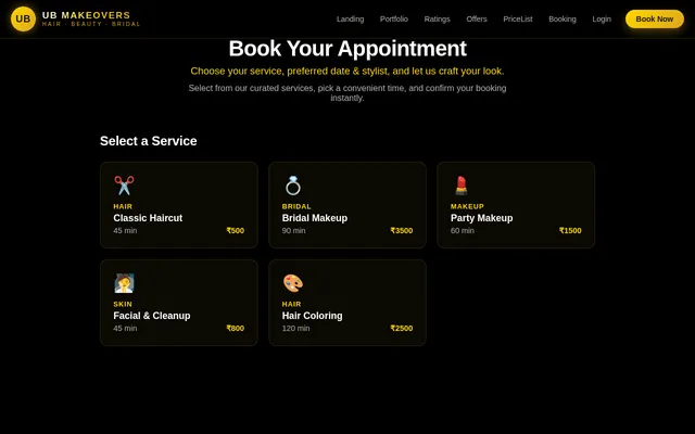 Booking