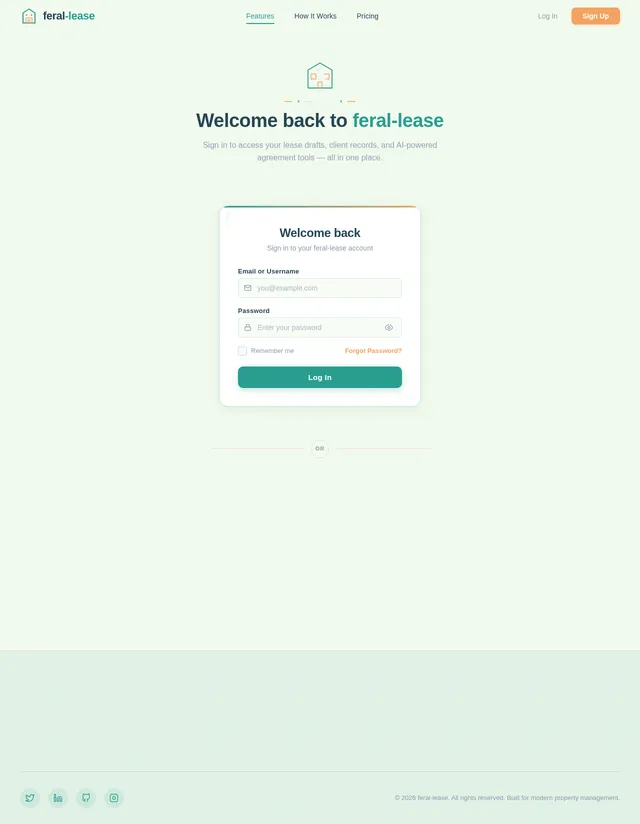 Login