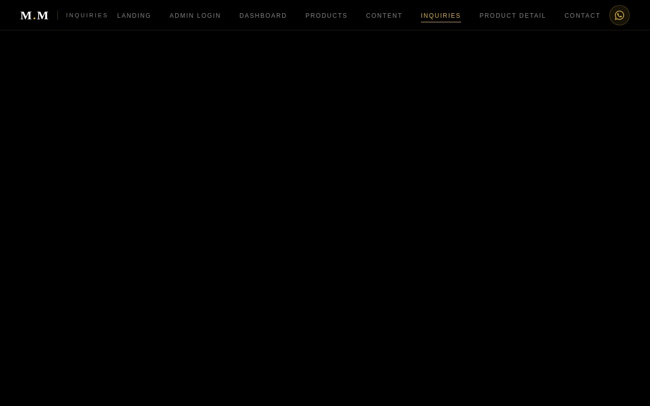 Inquiries design preview