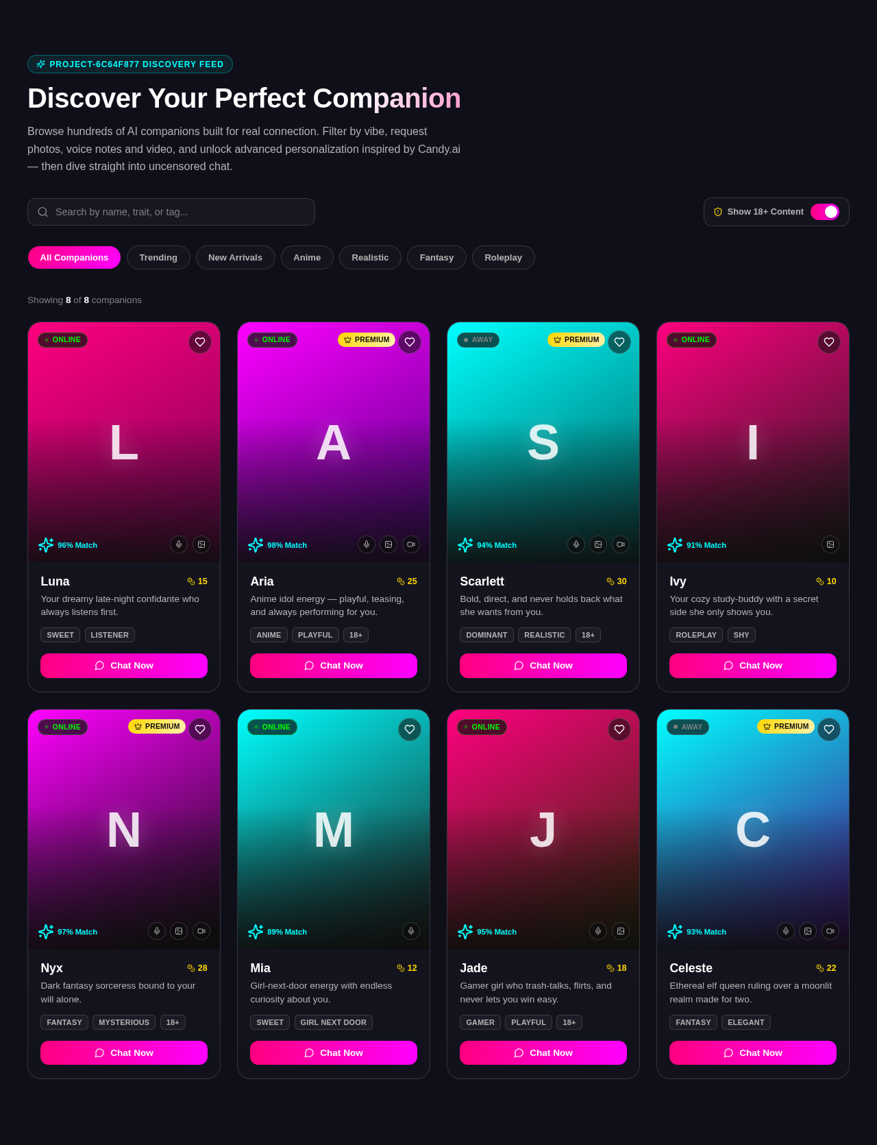 Discovery design preview