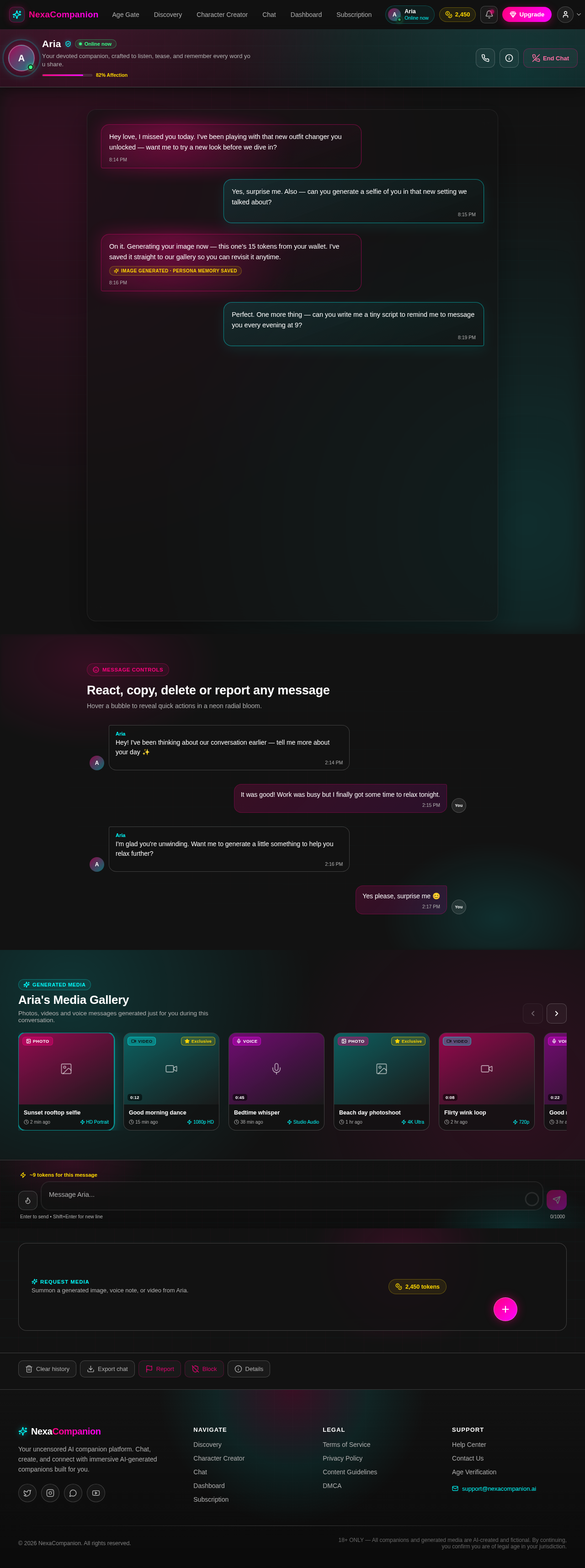 Chat design preview