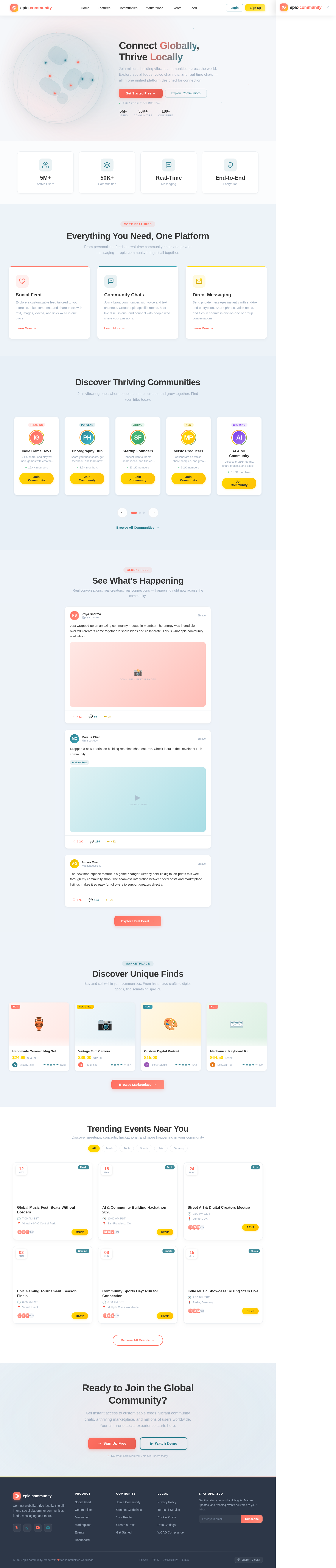 Landing design preview