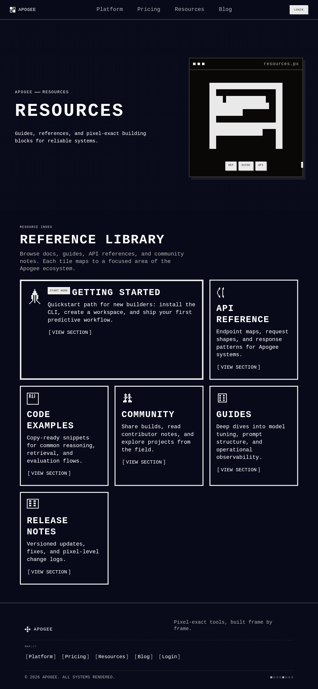 Resources design preview