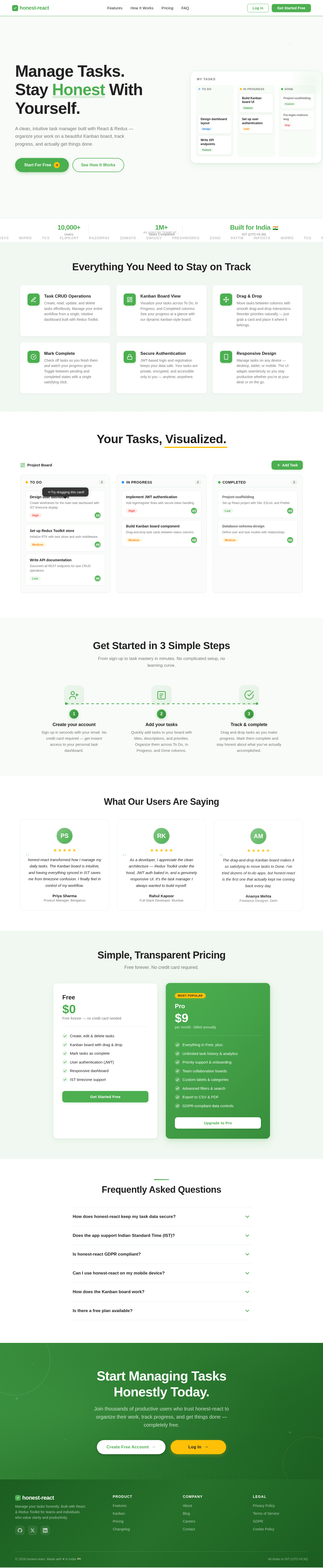 Landing design preview