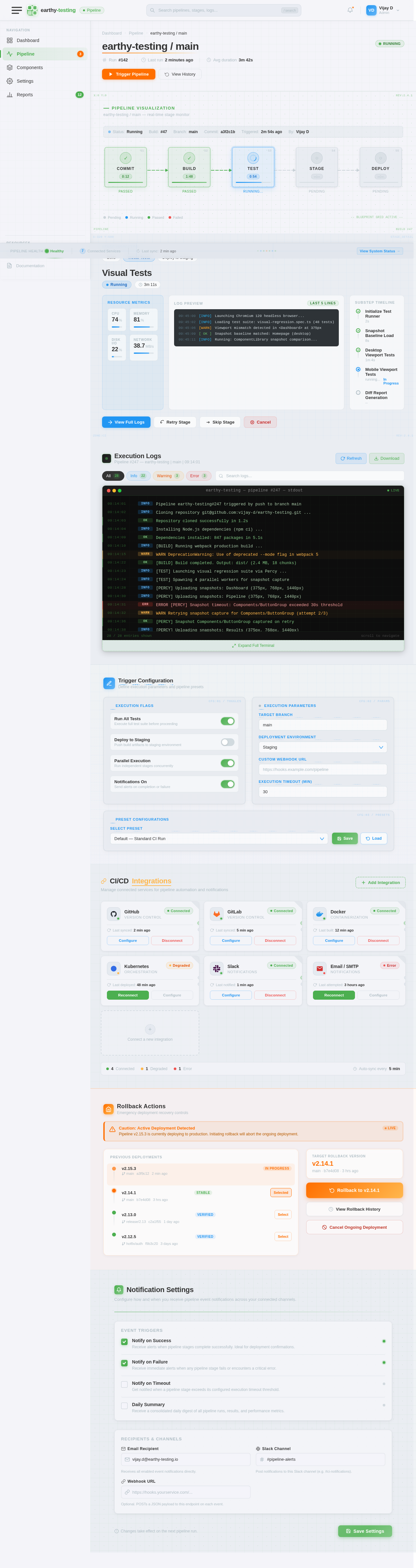 Pipeline design preview