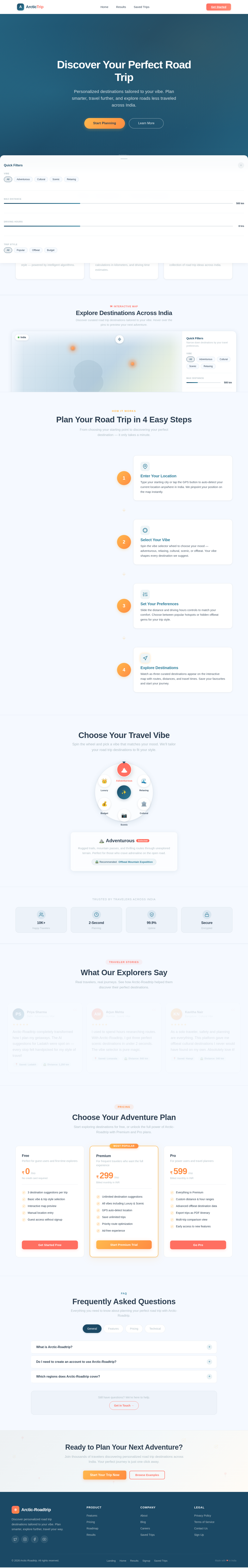 Landing design preview
