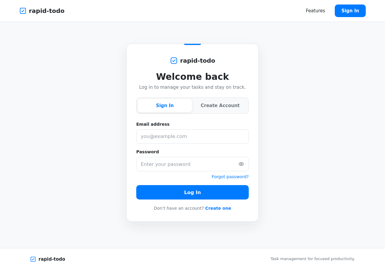 Authentication design preview