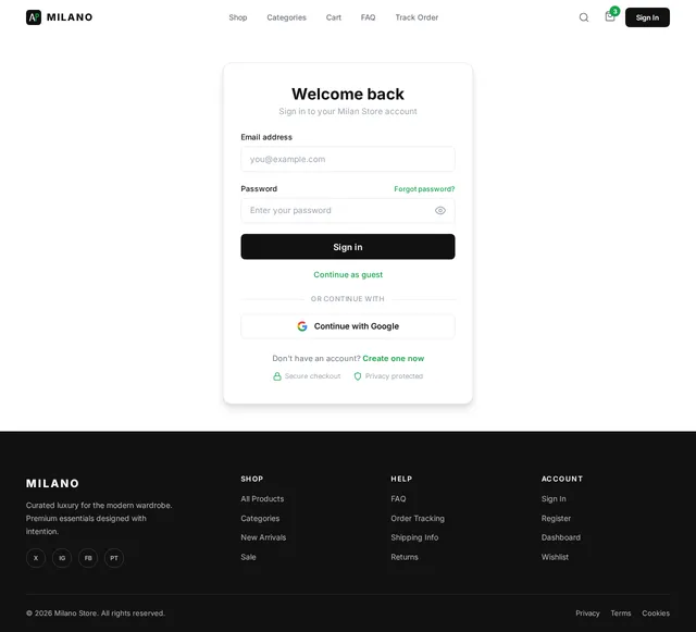 Login