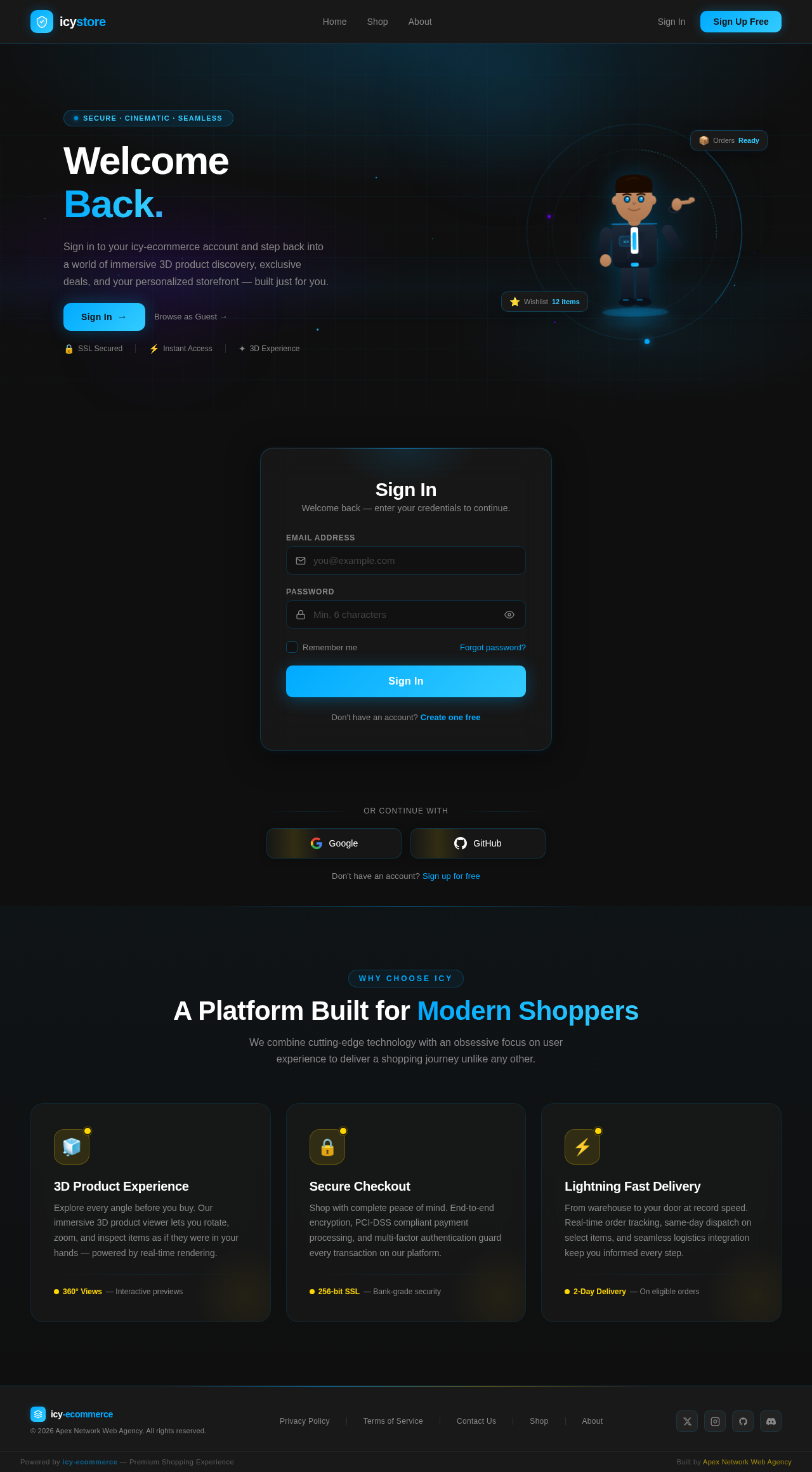 Login design preview