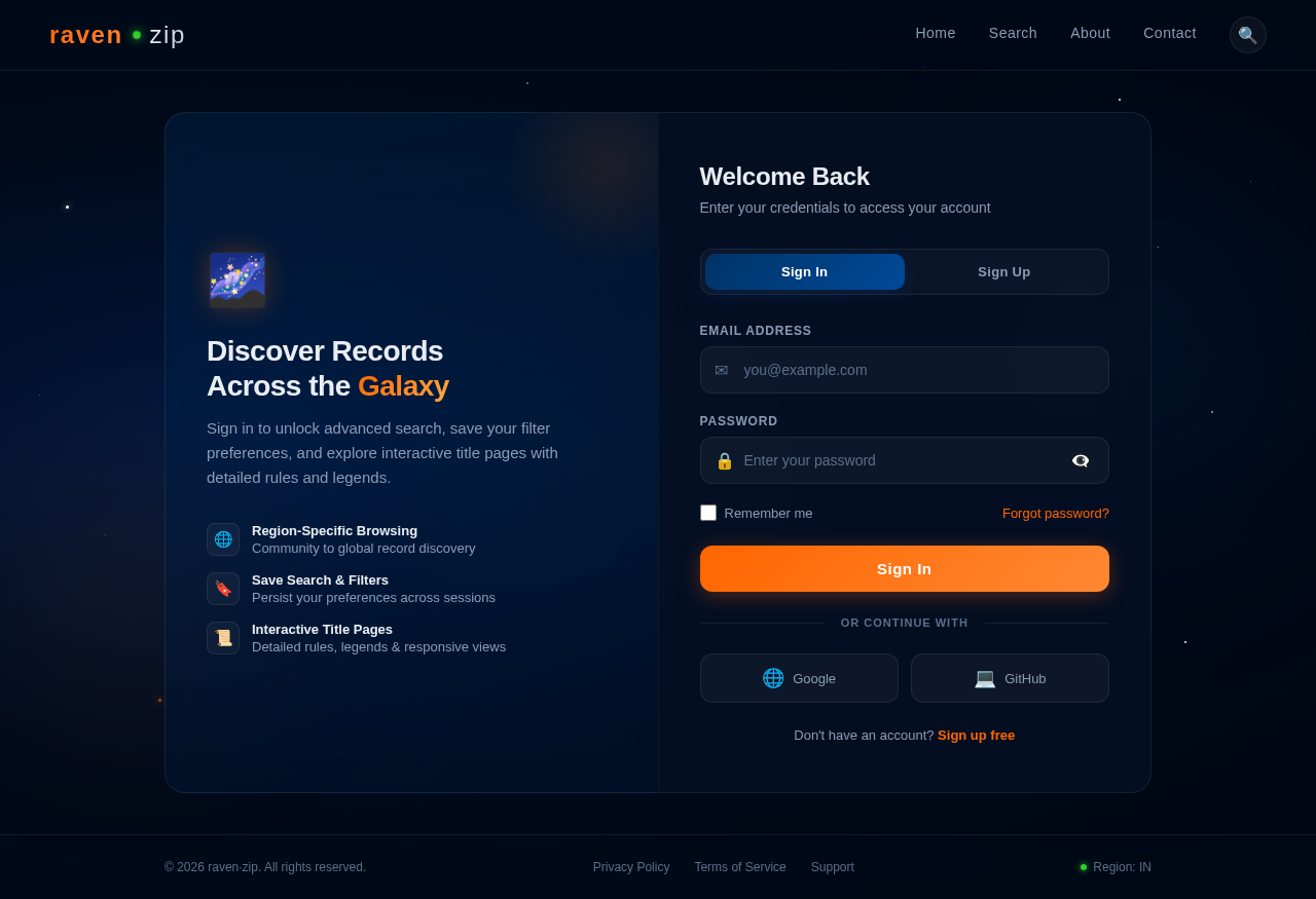 Login design preview