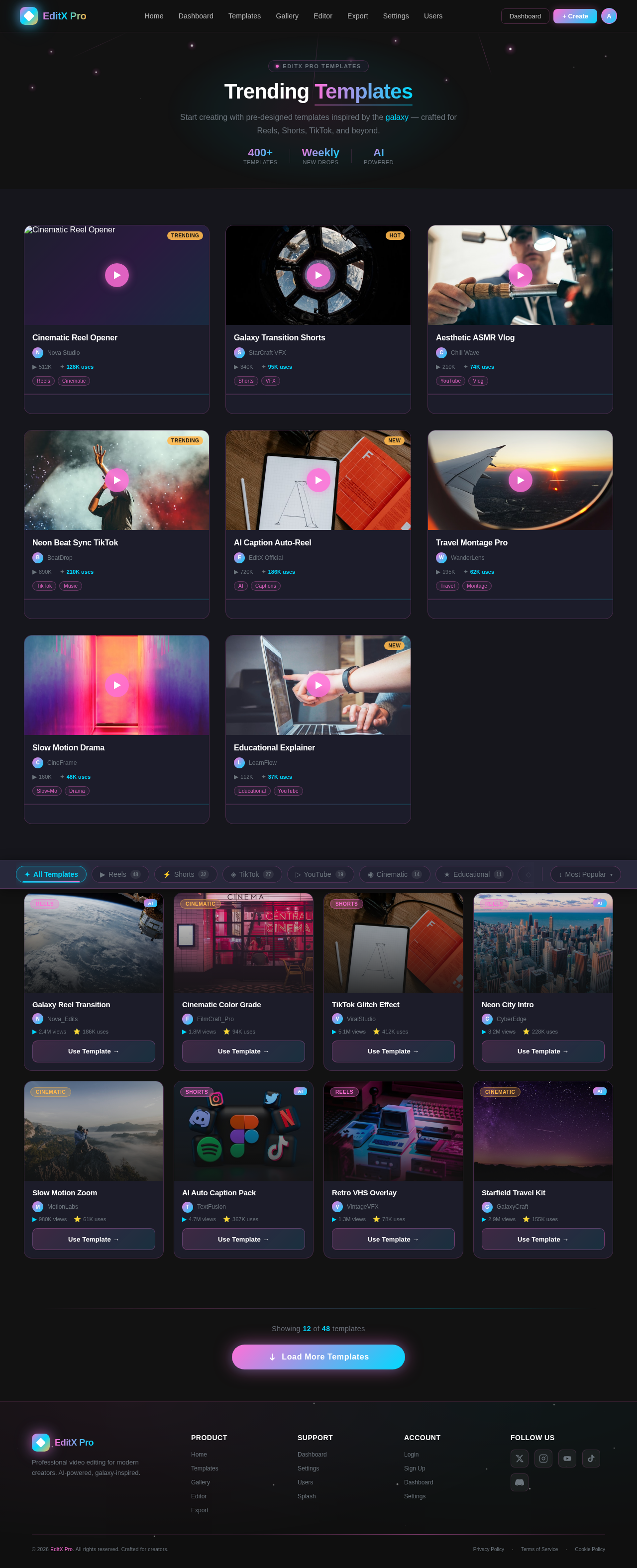 Templates design preview