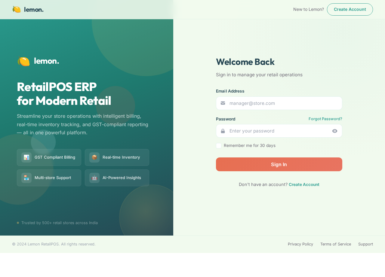 Login design preview