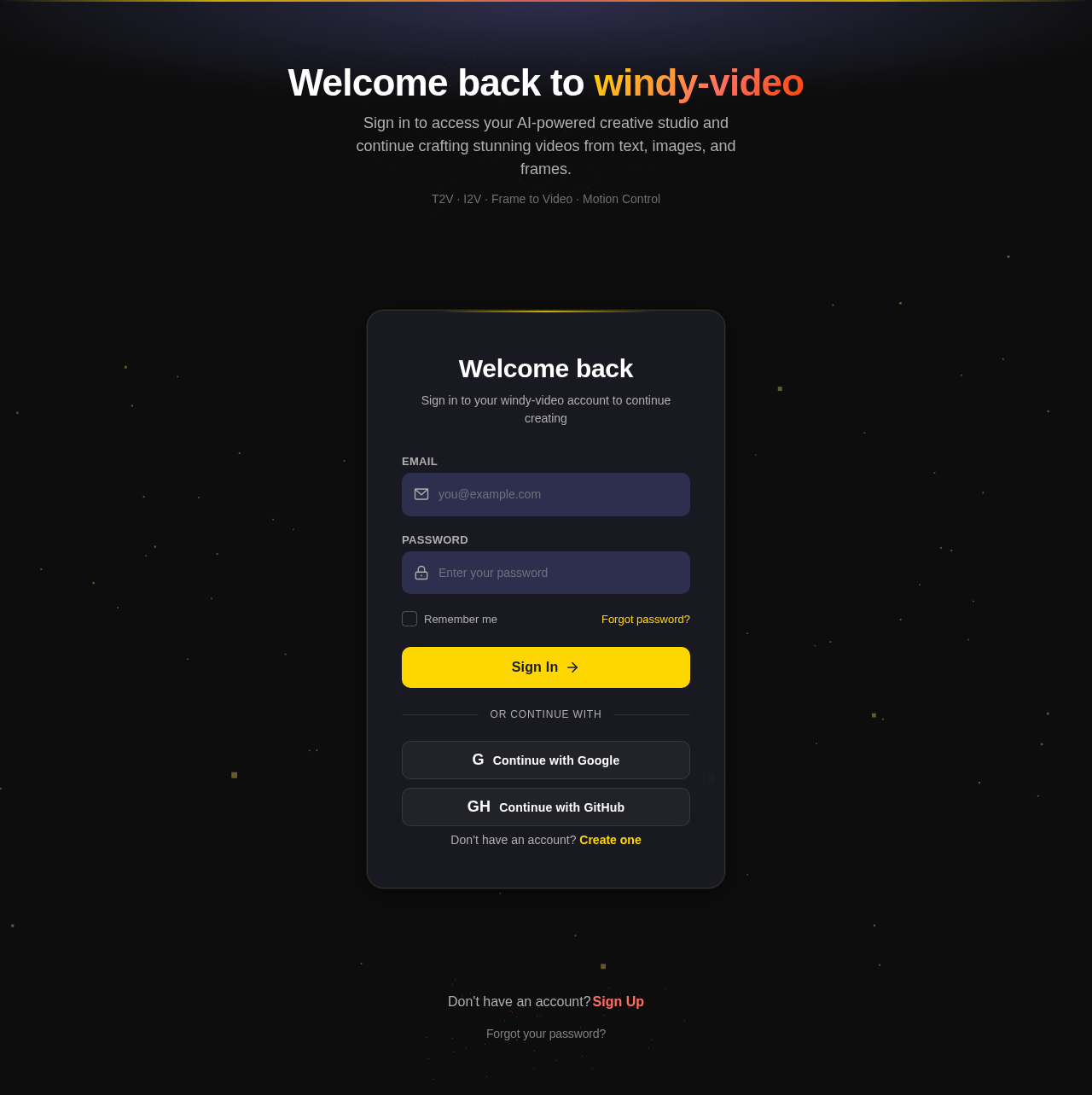Login design preview