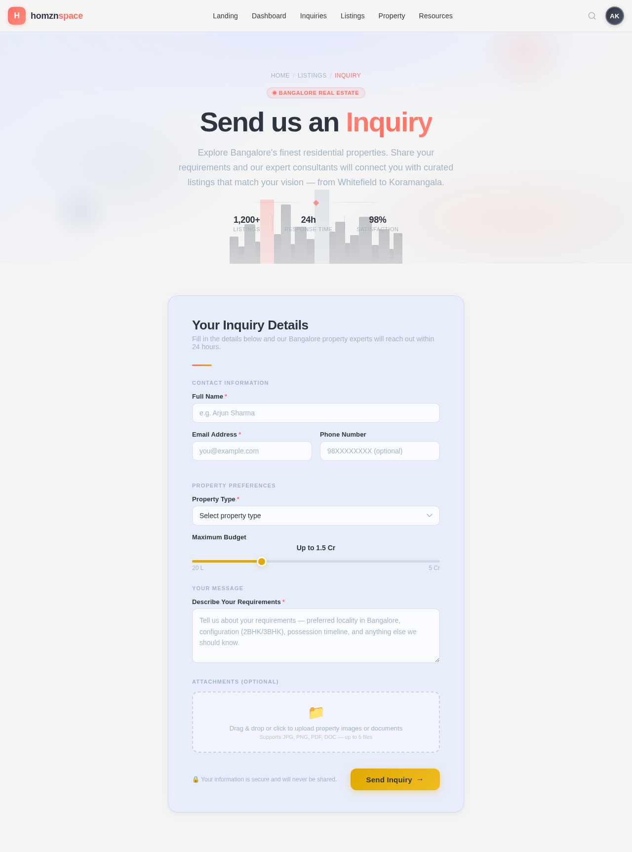 Inquiry design preview