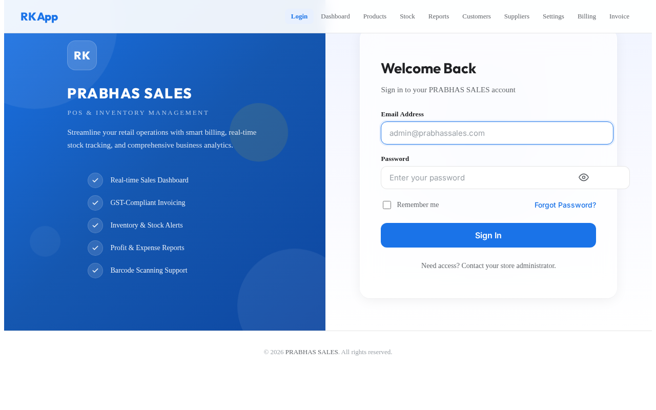 Login design preview