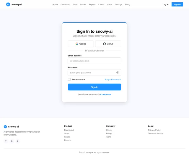 Login