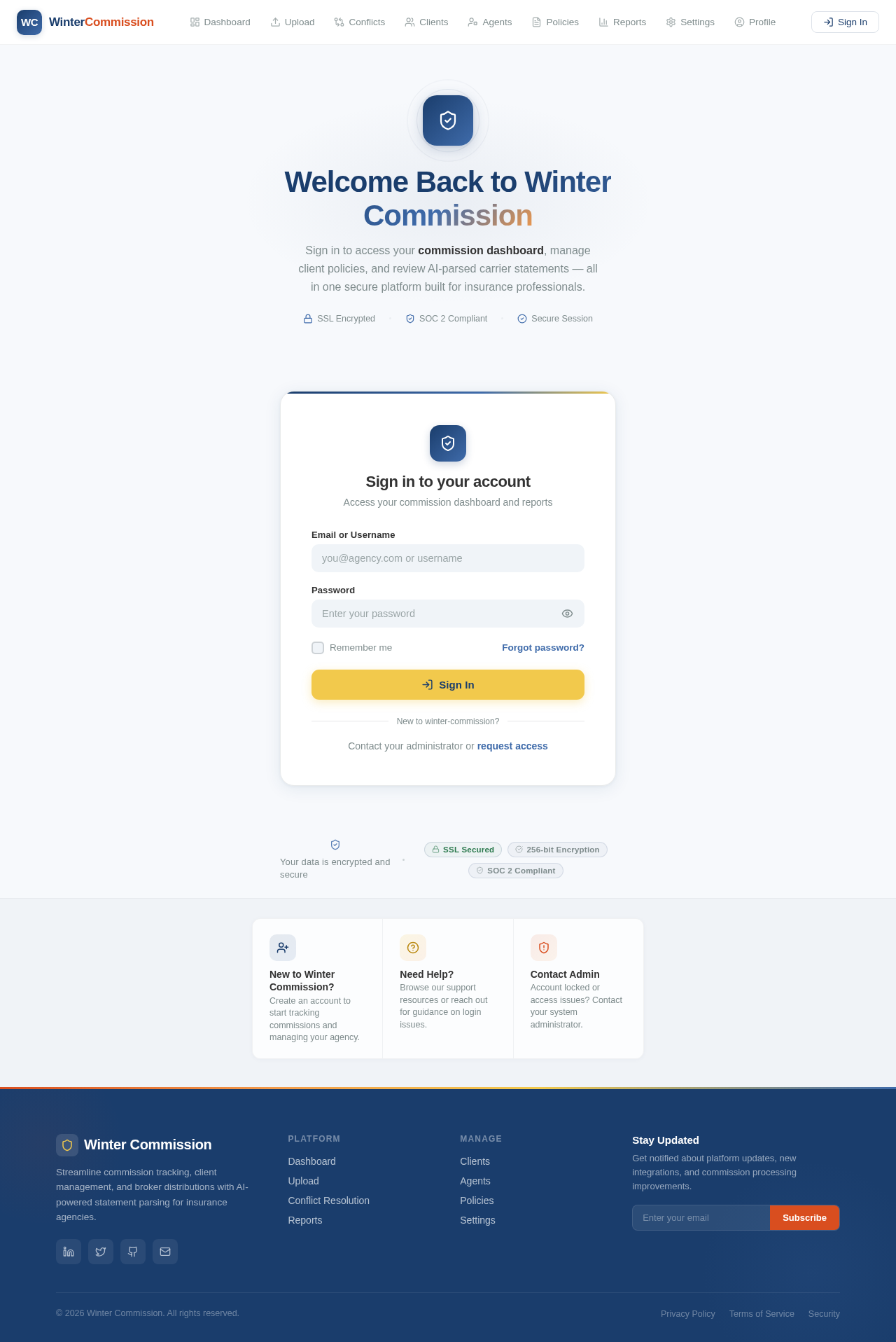 Login design preview