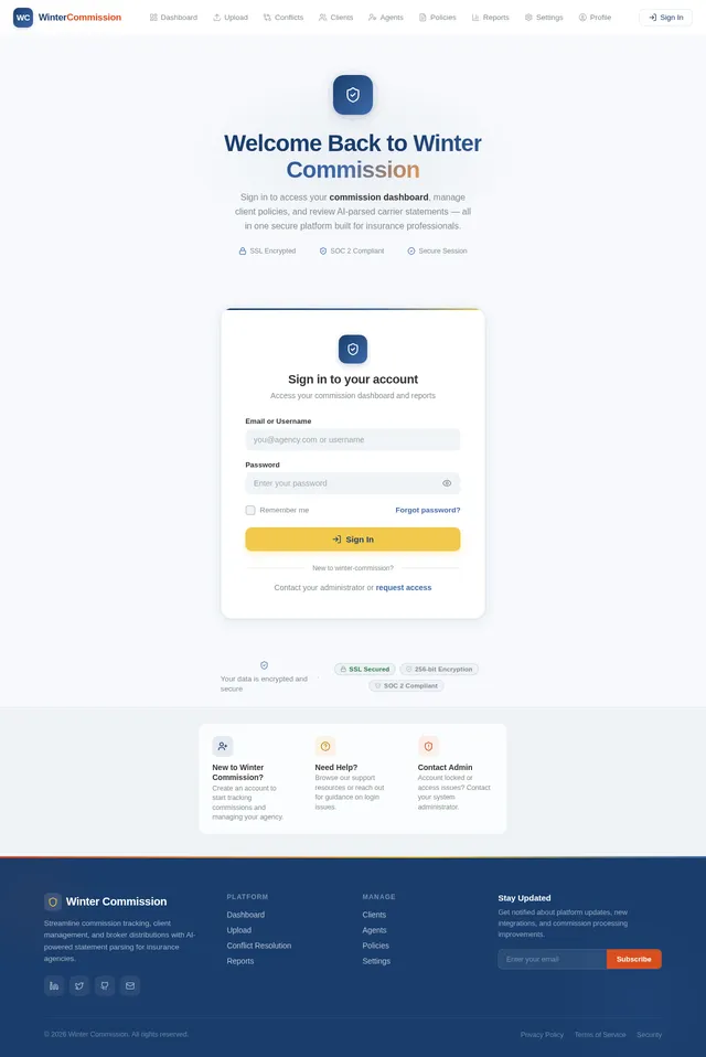 Login